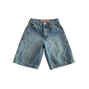 OTB One Tough Brand Boys Jean Shorts Size 8 Blue Denim